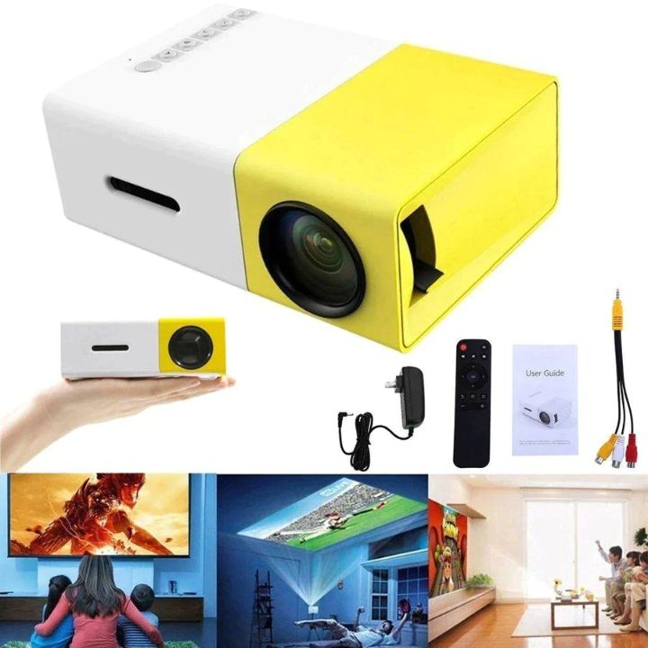 Mini Proyector LED Portatil 4K