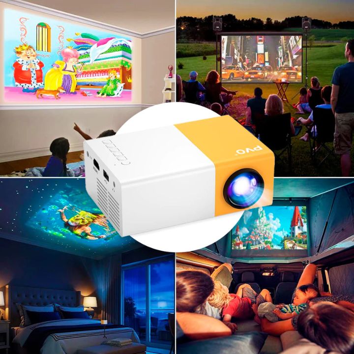 Mini Proyector LED Portatil 4K
