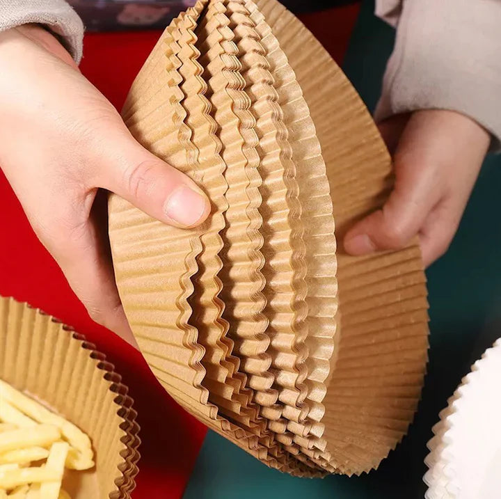 Pack Papeles Para Air Fryer + Envio Gratis (50 unidades)